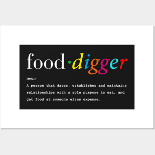 Food Digger Posters and Art